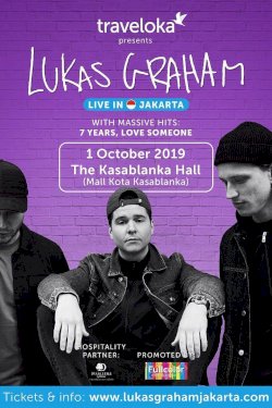 LUKAS GRAHAM LIVE IN JAKARTA